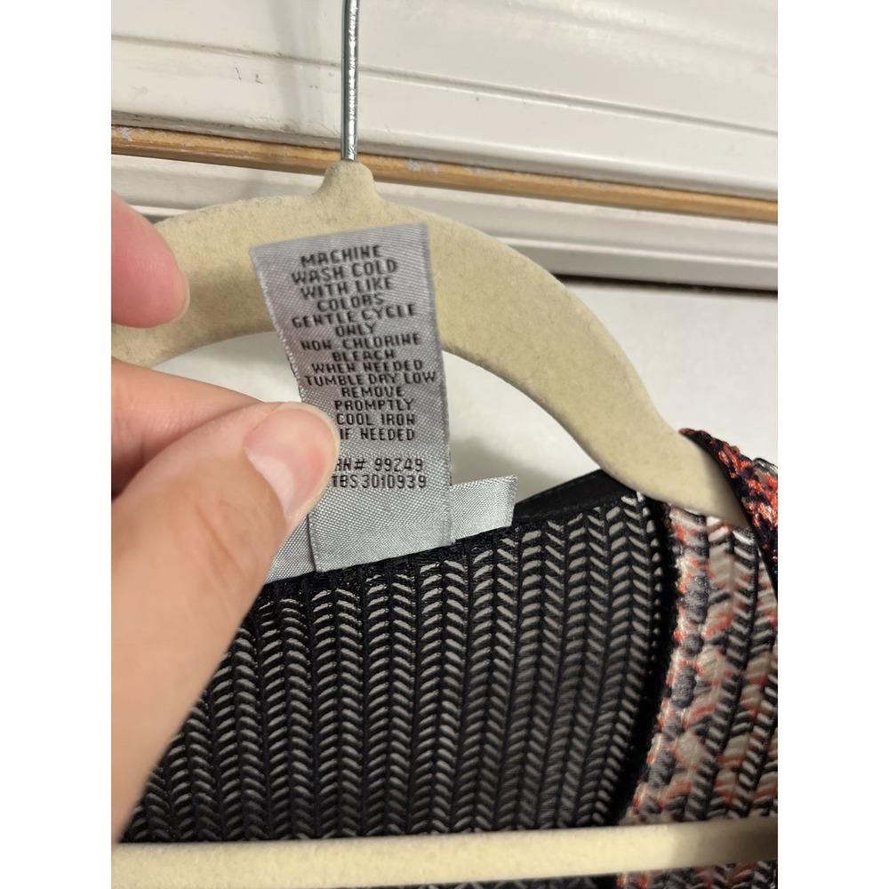 Catherines Sheer Mesh 1 ButtonCardigan Size 0 14W 16W Aztec Southwest - Picture 6 of 10